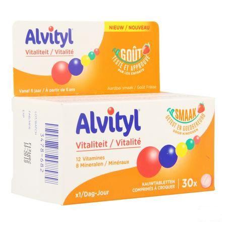 Alvityl Vitaliteit Kauwtabletten 30  -  Urgo Healthcare