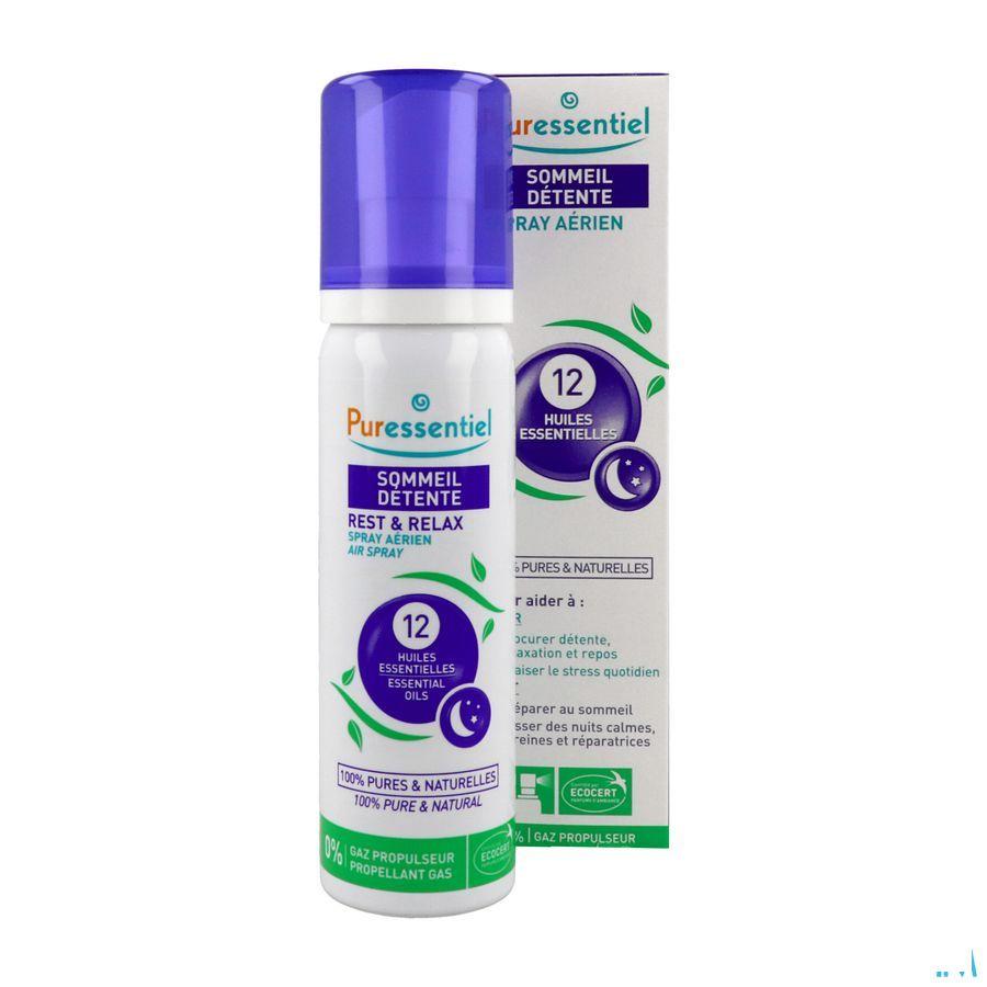 Puressentiel Sommeil Detente Spray 12 Huile Essentielle 75 ml  -  Puressentiel