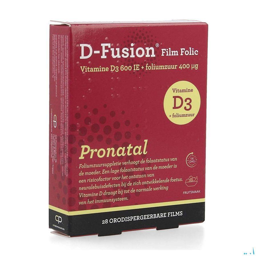 D-Fusion Film Folic Film Orodisp 28
