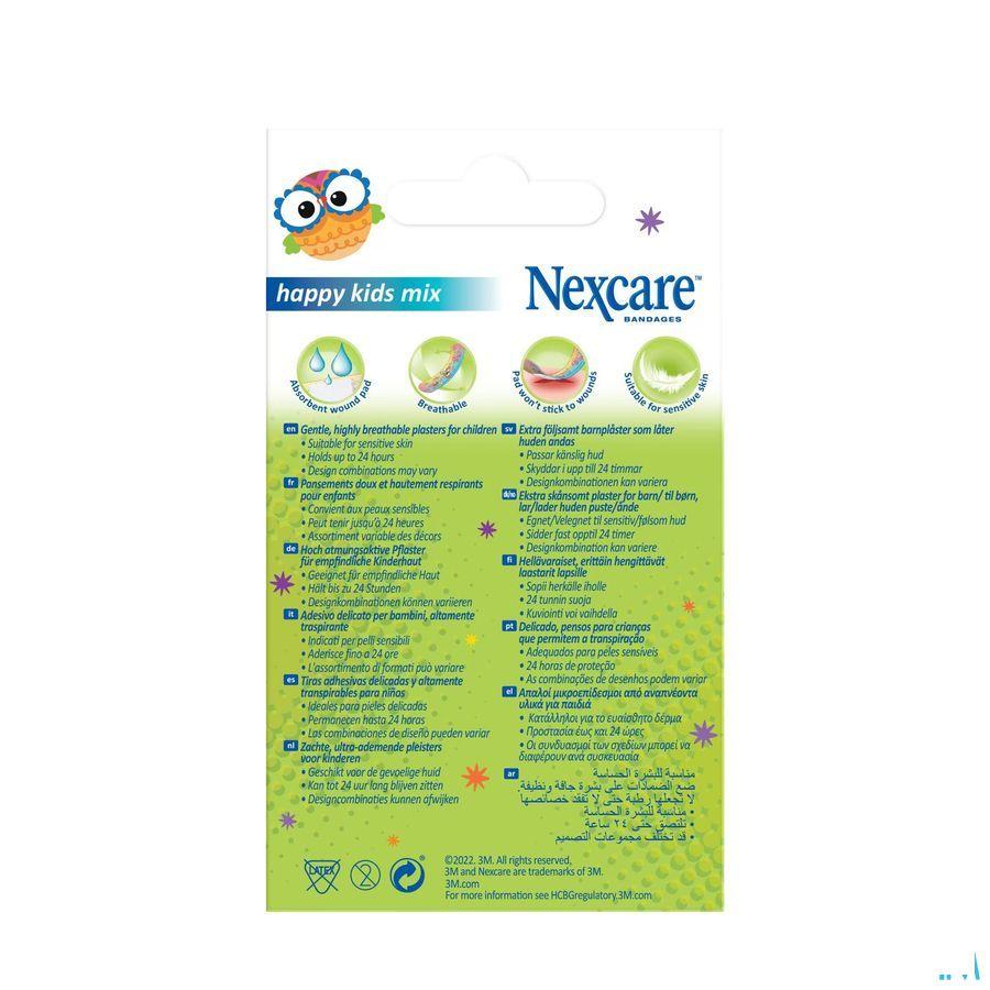 Nexcare 3M Happy Kids Mix Pansement 50 N3-50-2P