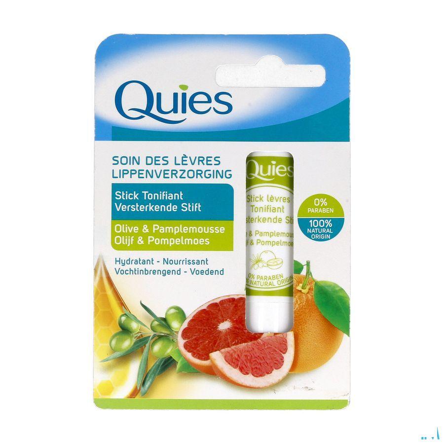 Quies Stick Levres Tonif. Olive&pamplemousse  -  Quies