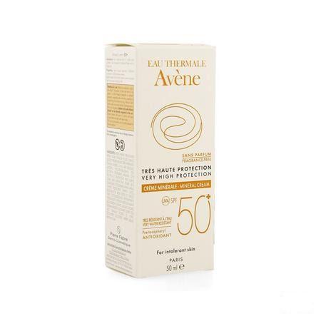 Avene Zonnecreme Minerale Z.hoge Besch.ip50 + 50 ml  -  Avene