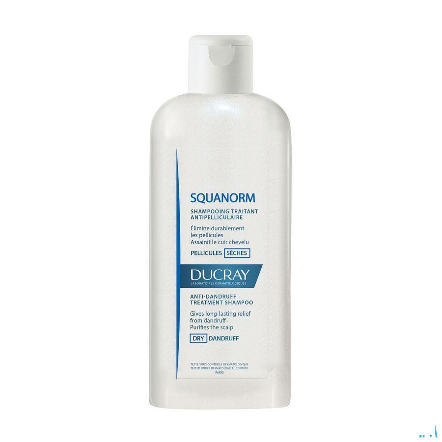 Ducray Squanorm Shampoo Droge Schilfers 200  ml Nf
