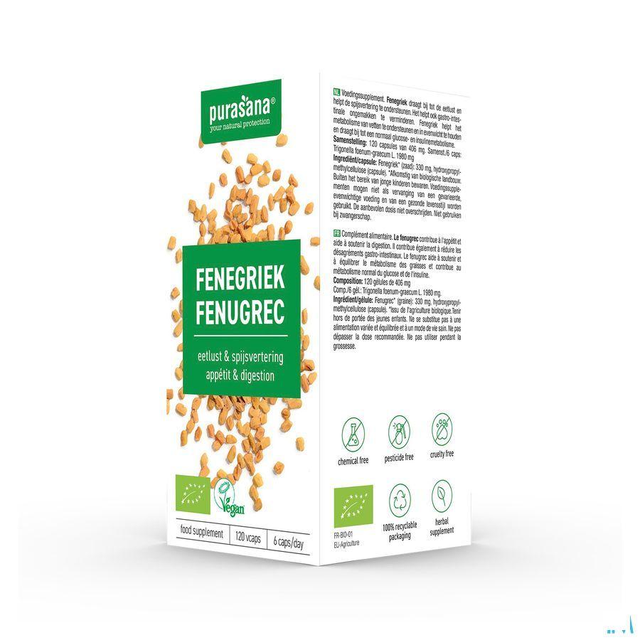 Fenegriek Bio Capsule 120x230 mg
