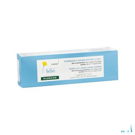 Klorane Baby Eryteal Creme Luierwissel 75 gr