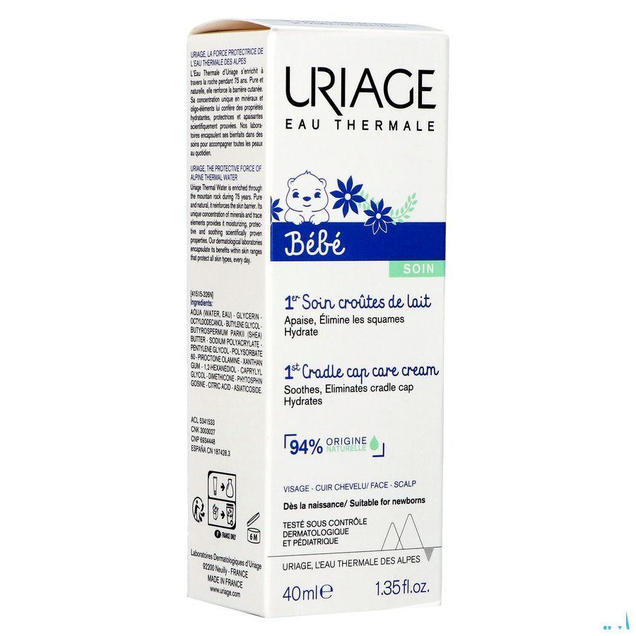 Uriage Baby Creme Melkkorstjes Tube 40 ml