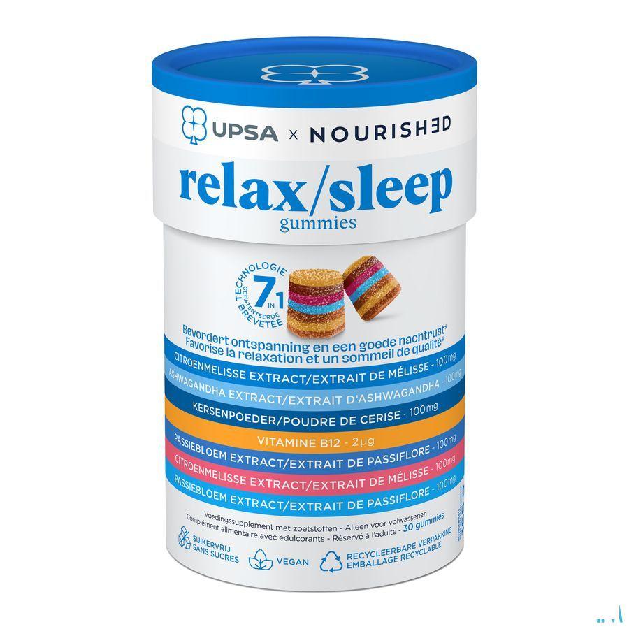 Upsa Nourished Relax/Sleep Gummies 30