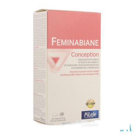 Feminabiane Conception Comp 30 + Caps 30  -  Pileje