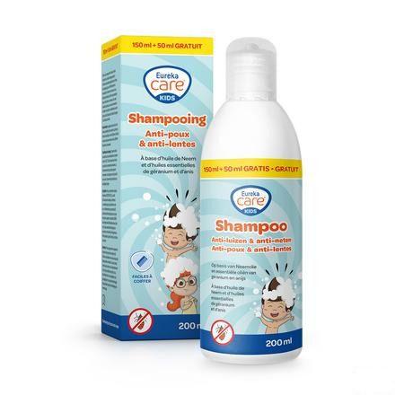 Eureka Care A/Poux A/Lentes Shampooing  150  ml + 50 ml  -  Eureka Pharma