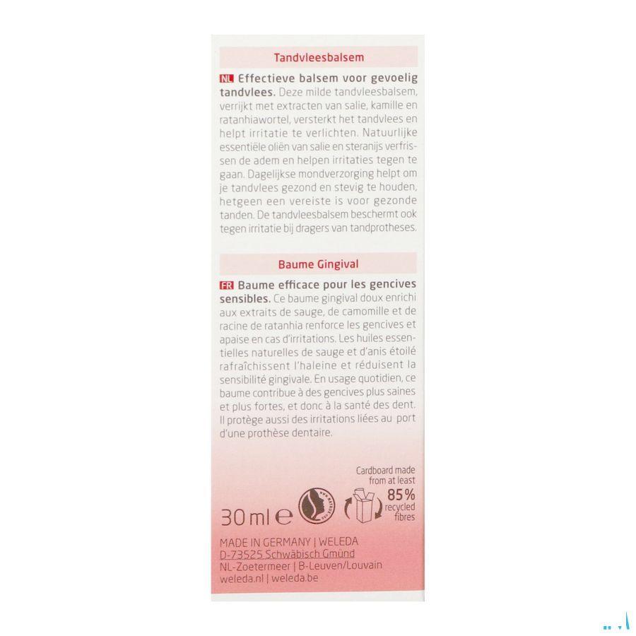 Weleda Tandvleesbalsem Tube 30 ml 0636670  -  Weleda