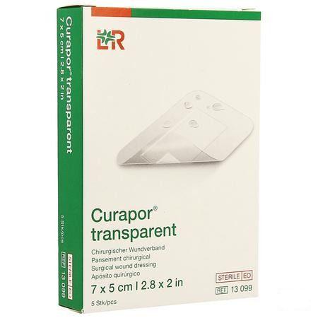 Curapor Transparent Steril 7cmx 5cm 5 13099  -  Lohmann & Rauscher