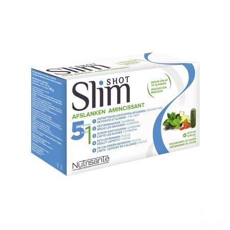 Slimshot 5 Action 20 Jours Capsule 120  -  Nutrisante