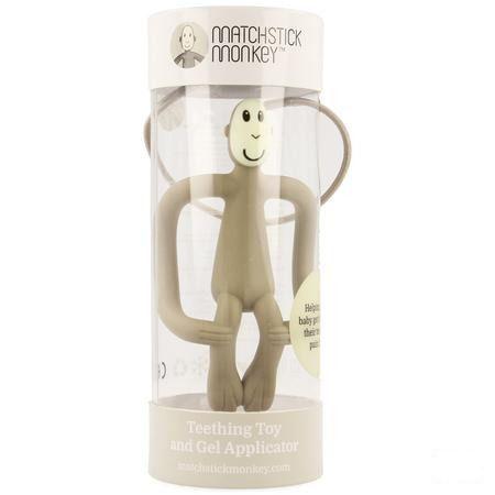 Matchstick Monkey Bijtring Grijs  -  Bomedys