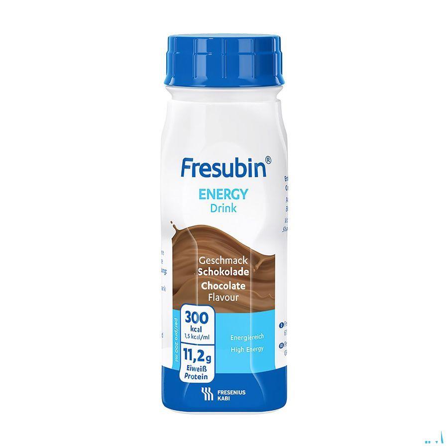 Fresubin Energy Drink 200 ml Chocolat/chocolade  -  Fresenius