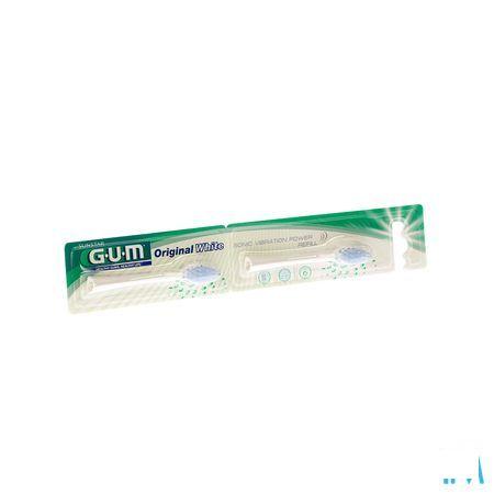 Gum Original White Sonic Power 2 Opzetborstel.2501