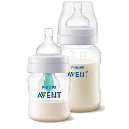 Philips Avent Anti colic Zuigf. 125 ml + 260 ml Scf809/01  -  Bomedys