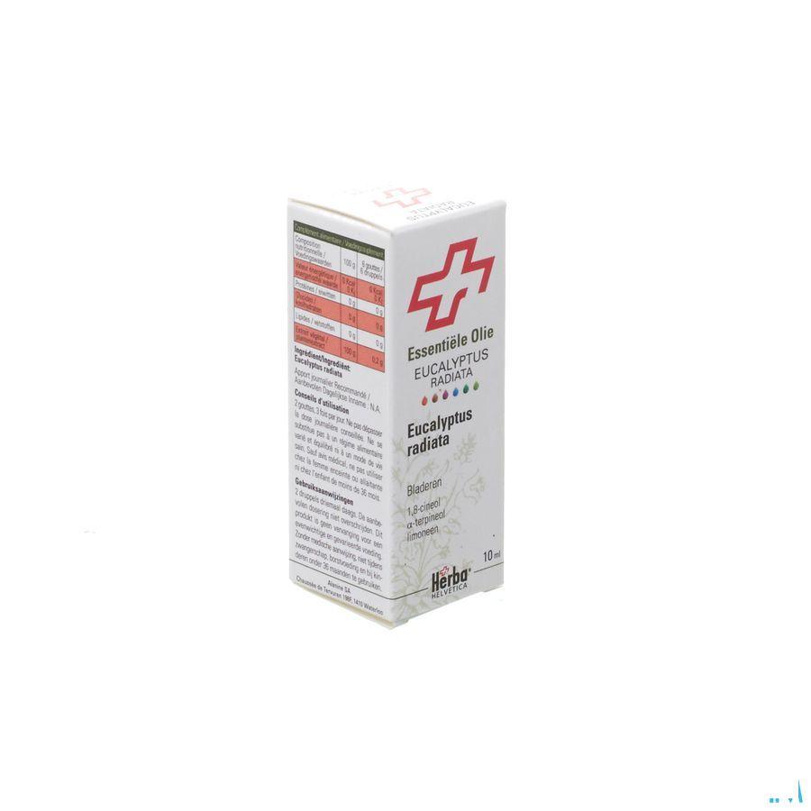 Eucalyptus Radiata Essentiele Olie 10 ml Helv.pharma  -  Helvetica Pharma Distribution