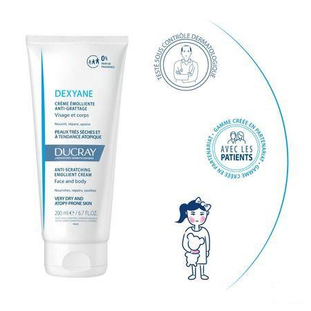 Ducray Dexyane Creme Anti krab Verzachtend 200 ml