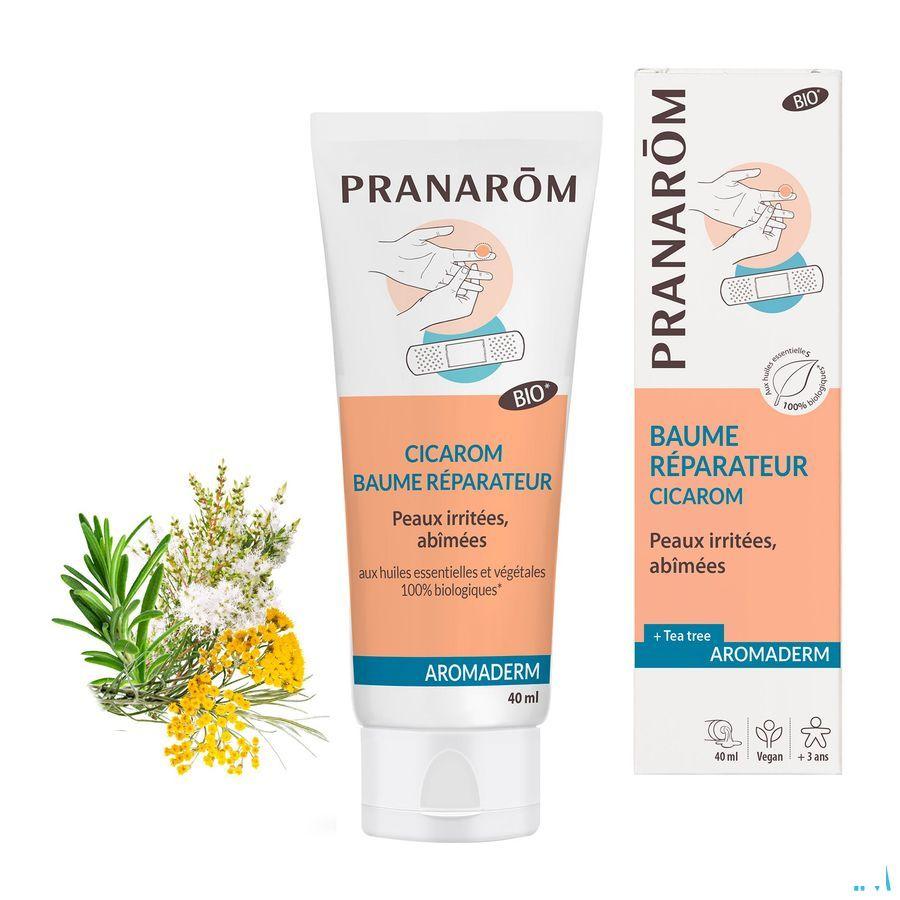 Aromaderm Cicarom Balsem Herstel. Tube 40ml  -  Pranarom
