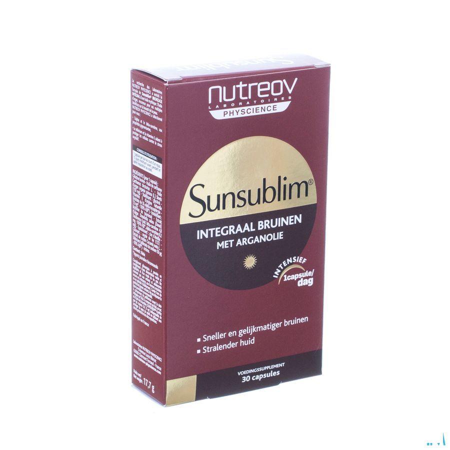 Sunsublim Integraal Bruinen Capsule 30 