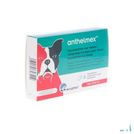 Anthelmex Kauwtabletten Hond 8  -  Ecuphar