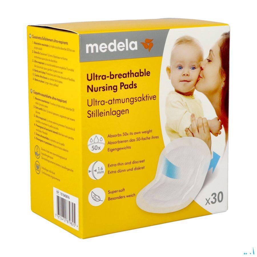 Medela Ultra Ademende Zoogkompressen 30