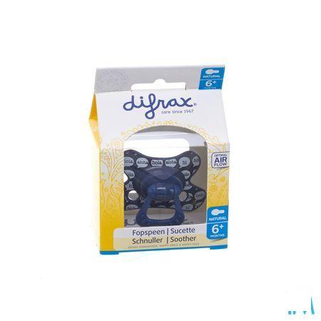 Difrax Fopspeen Natural 6 + M  -  Difrax