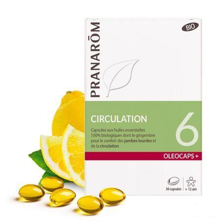 OleoCapsule + Bio 6 Bloedsomloop Capsule 30  -  Pranarom