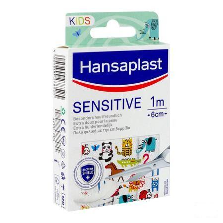 Hansaplast Pleisters Kids Sensitive 1Mx6Cm  -  Beiersdorf