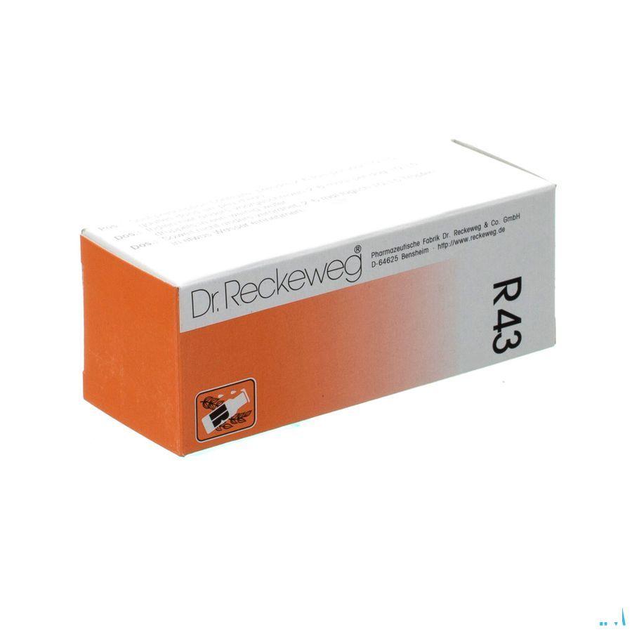 Reckeweg Dr. R43 Gouttes 50 ml  -  Nut-Hom-Phyt