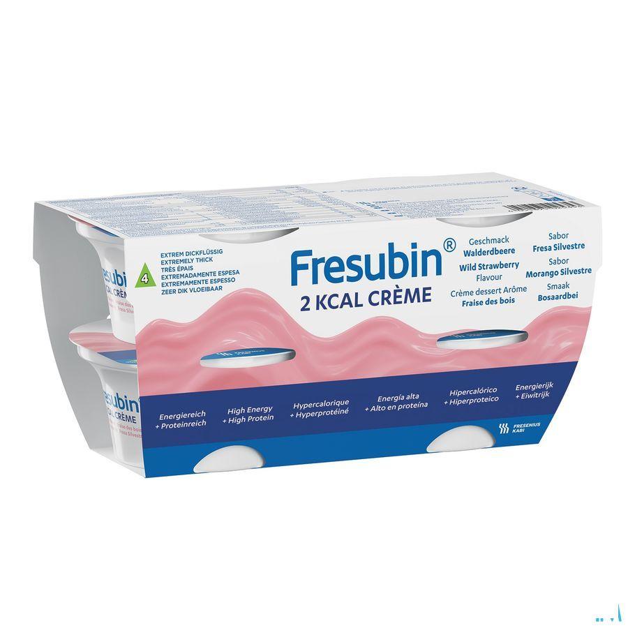 Fresubin 2kcal Creme Fraise Pot 4x125 gr  -  Fresenius