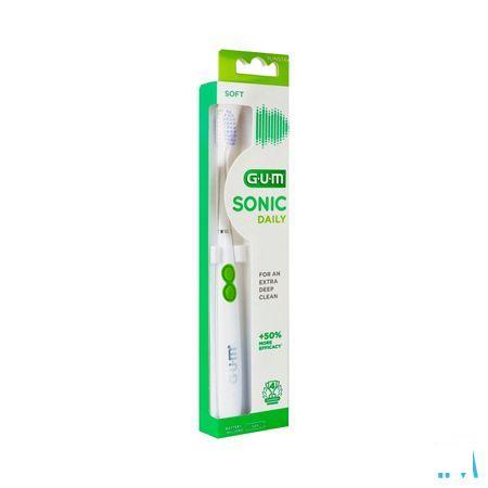 Gum Sonic Daily Batterij Tandenborstel Wit