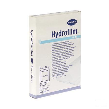 Hydrofilm Plus 5x7,2cm 5 P/s  -  Hartmann