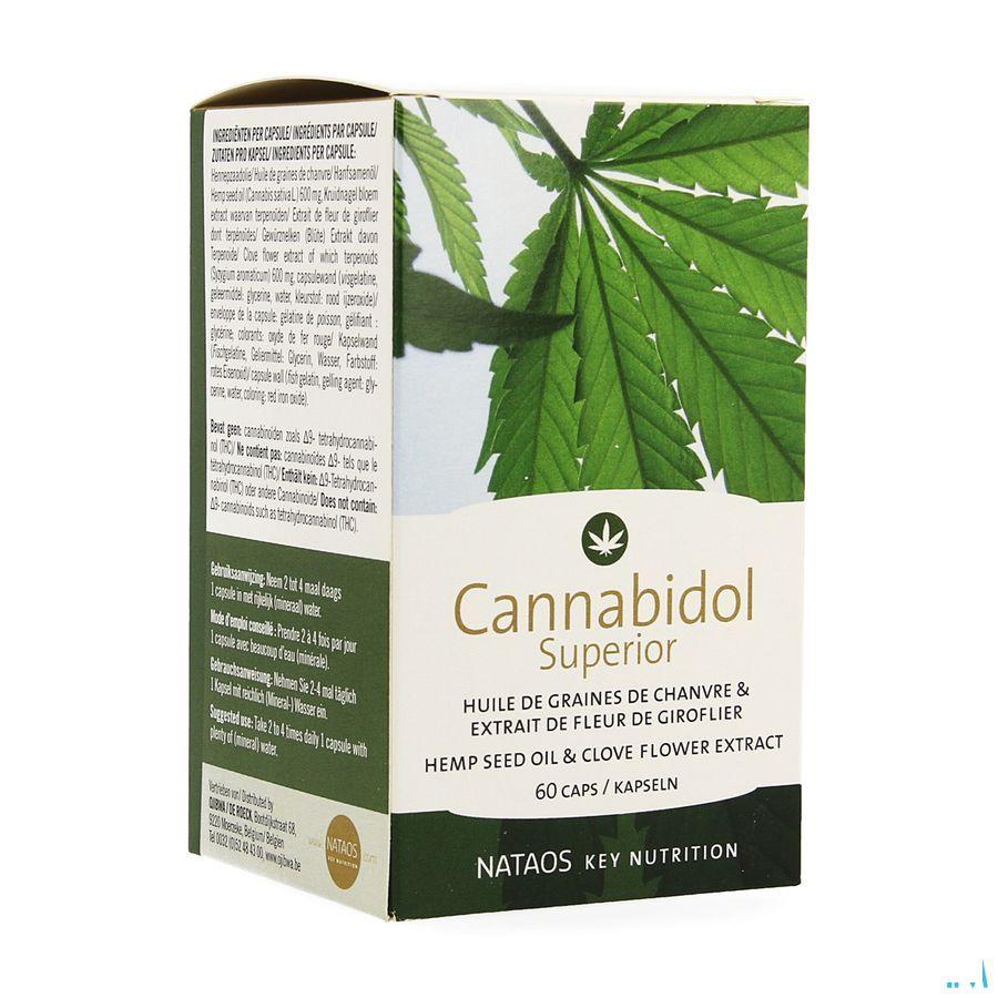Cannabidol Superior Softcaps 60  -  Ojibwa-De Roeck