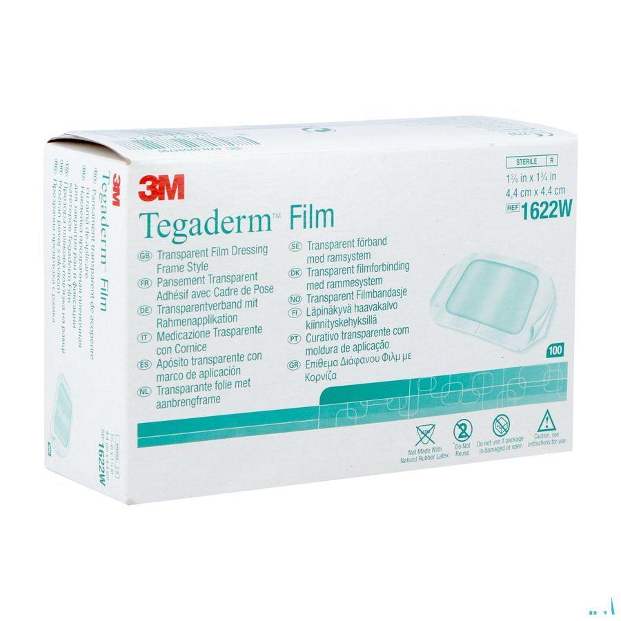 Tegaderm 3m Transp 4x 4cm 100 1622w  -  3M