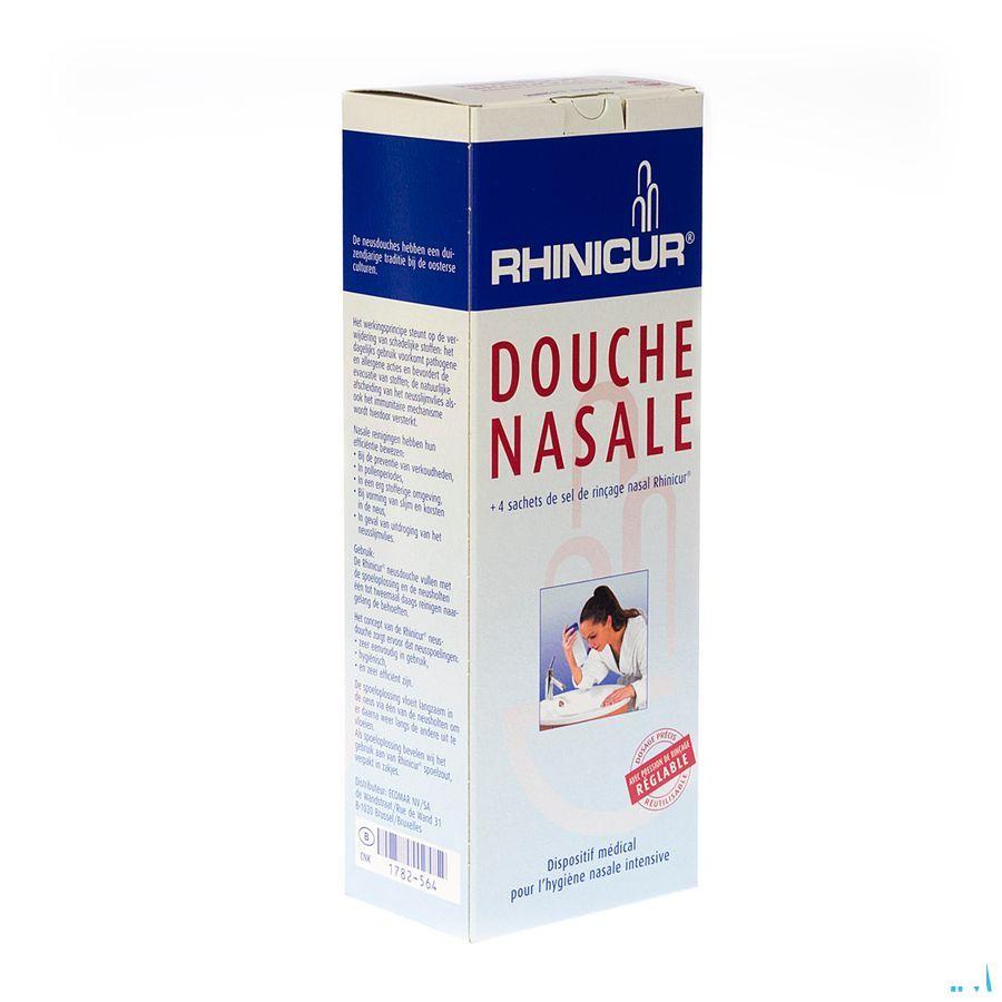 Rhinicur Douche Nasale + 4 Zakjes Spoelzout