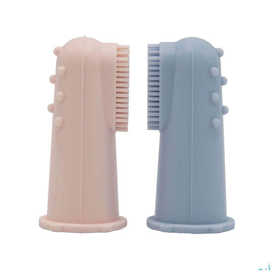 Difrax Brosse Dents Bouts Doigts Silicone Ass  -  Difrax