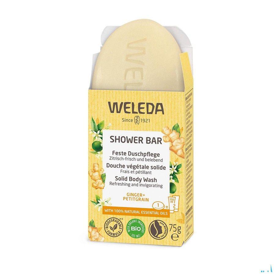 Weleda Shower Bar Gember + Petit Grain 75 gr