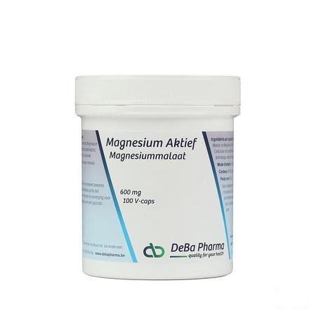 Magnesium Actif Capsule 100 X 600 mg  -  Deba Pharma