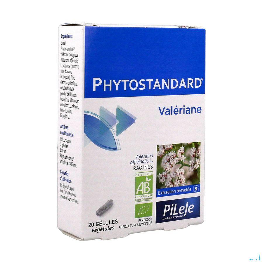 Phytostandard Valeriaan Capsule 20  -  Pileje