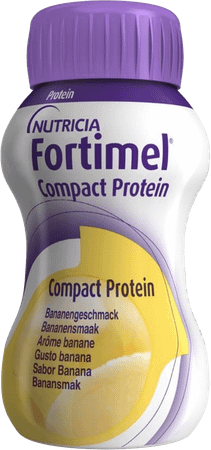 Fortimel Compact Protein Banaan 4x125 ml  -  Nutricia
