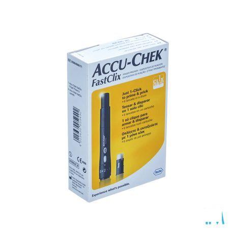 Accu Chek Fastclix (prikker + lancet 1x6)05864666171  -  Roche Diagnostics