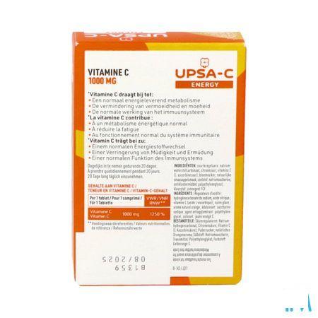 Upsa C Energy 1000 mg Bruistabl 20