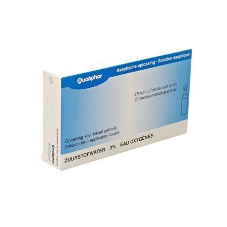 Zuurstofwater Gestabiliseerd 3% Unit Dose 20x5 ml