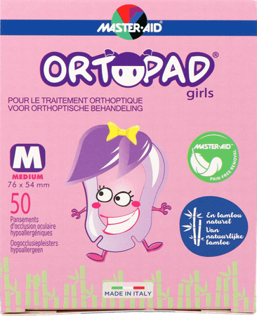 Ortopad For Girls Medium Cp Oculaire 50 73222