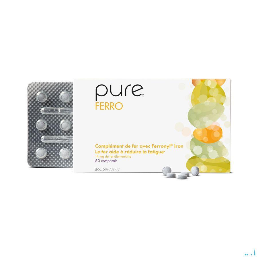 Pure Ferro Tabletten 60  -  Solidpharma