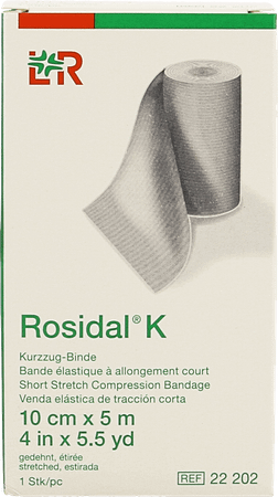 Rosidal K Bande Elast 10cmx5m 22202  -  Lohmann & Rauscher
