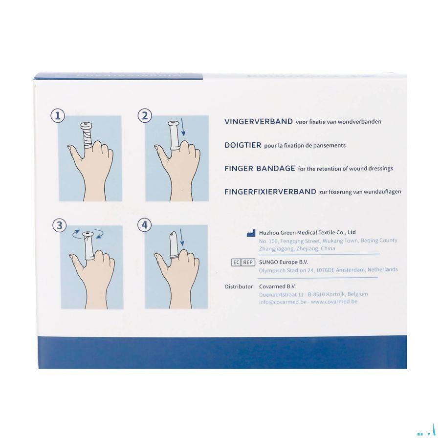 Finger Bob Large Wit 50 Covarmed