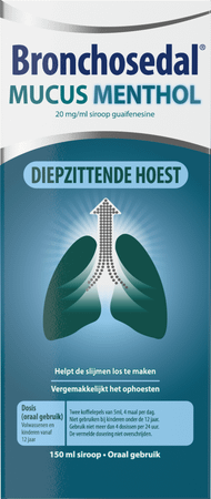 Bronchosedal Mucus Menthol 150 ml 20 mg/ml