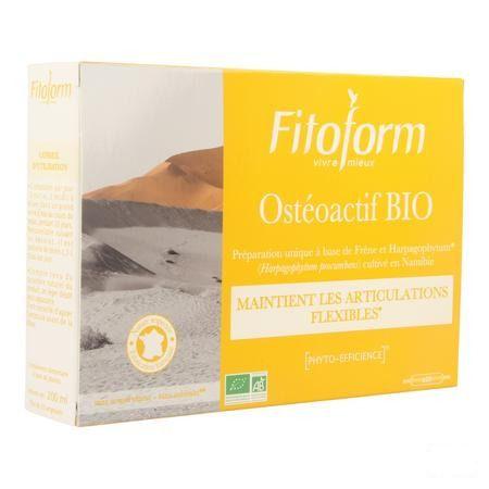 Osteoactif Bio Ampullen 20x10 ml Fitoform  -  Bioholistic Diffusion